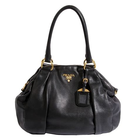 black leather prada purse|prada original purses.